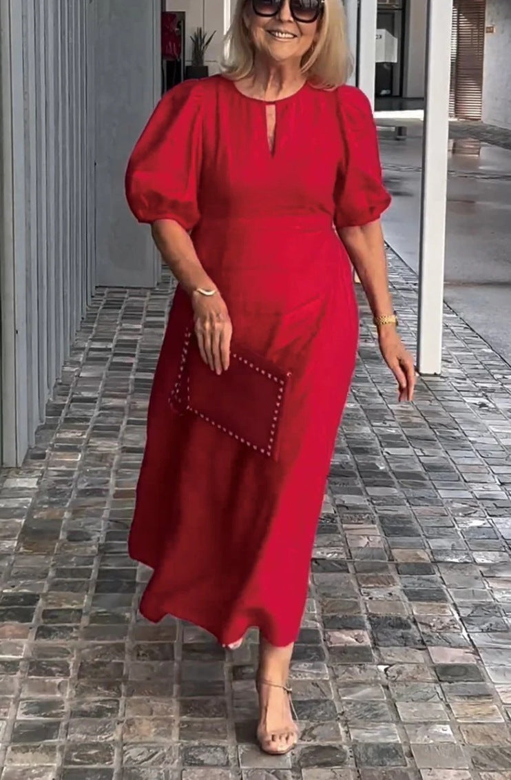 Carlisse™ | Vestido Chic de Manga Abullonada ( Casi Agotado )
