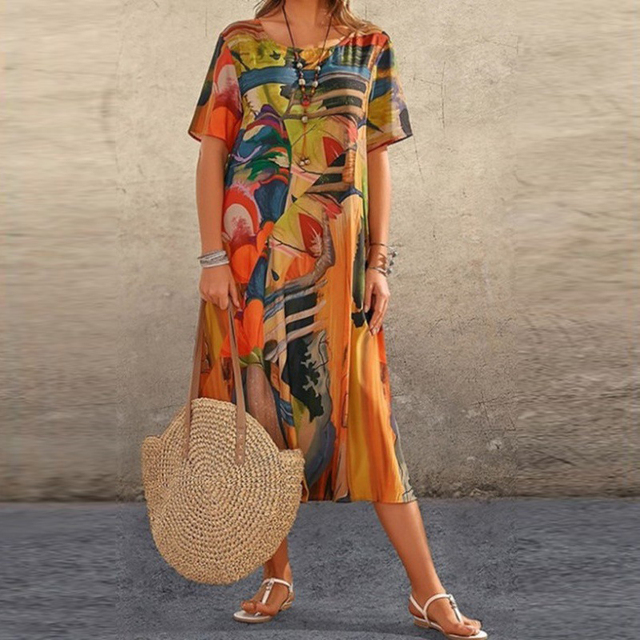 Caroline™ | Vestido Clásico Fluido (Casi Agotado)