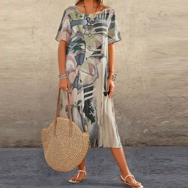 Caroline™ | Vestido Clásico Fluido (Casi Agotado)