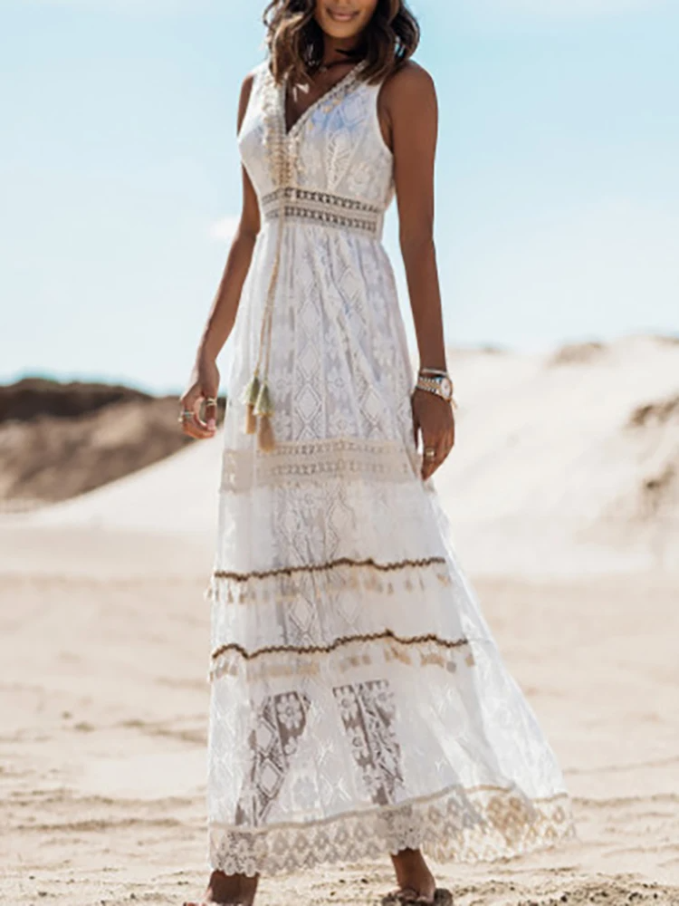 Nina | Vestido Bohemio de Lujo (Stock Limitado)