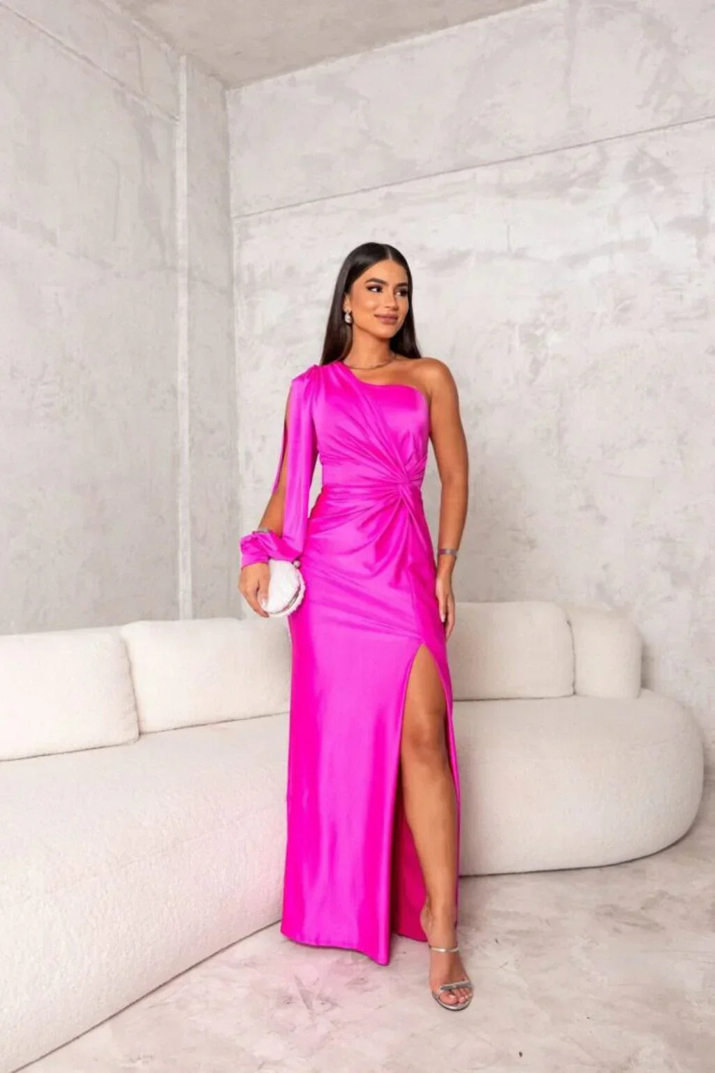 Alissia™ | Vestido Maxi Con Abertura de Lujo