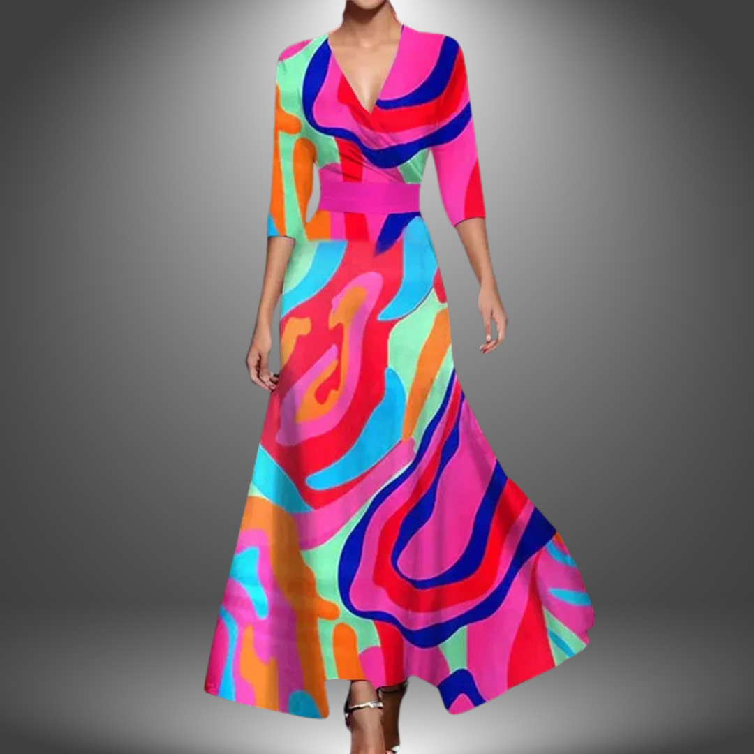 Sole | Vestido Largo Artesanal para Mujer