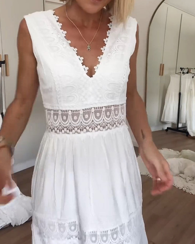 Rosabelle™ | Vestido Cami de Encaje Elegante Luxe ( Casi agotado )