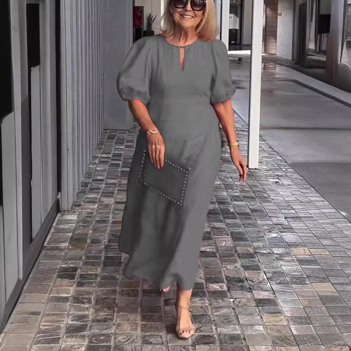 Carlisse™ | Vestido Chic de Manga Abullonada ( Casi Agotado )