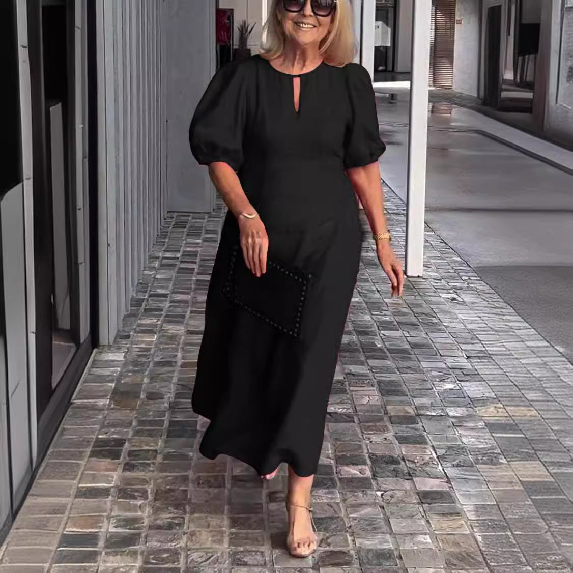 Carlisse™ | Vestido Chic de Manga Abullonada ( Casi Agotado )