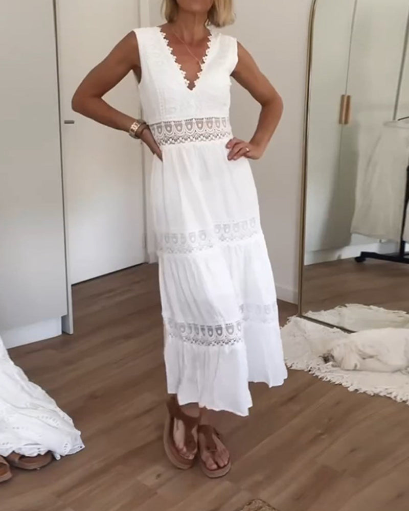 Rosabelle™ | Vestido Cami de Encaje Elegante Luxe ( Casi agotado )