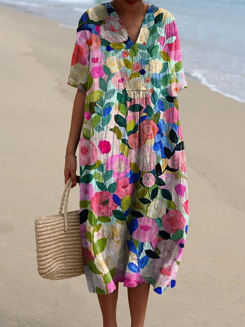 Margaret™ - Vestido Floral Veraniego