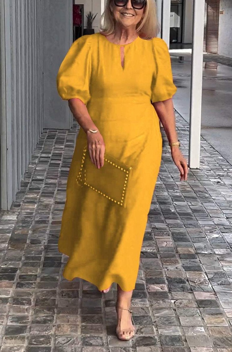 Carlisse™ | Vestido Chic de Manga Abullonada ( Casi Agotado )
