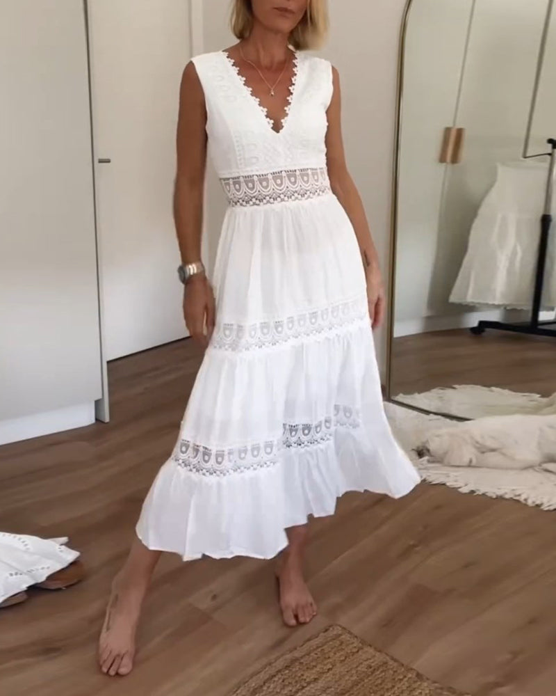 Rosabelle™ | Vestido Cami de Encaje Elegante Luxe ( Casi agotado )