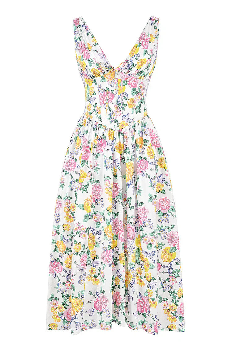 Tishara™ | Vestido Midi Elegante (Casi Agotado)