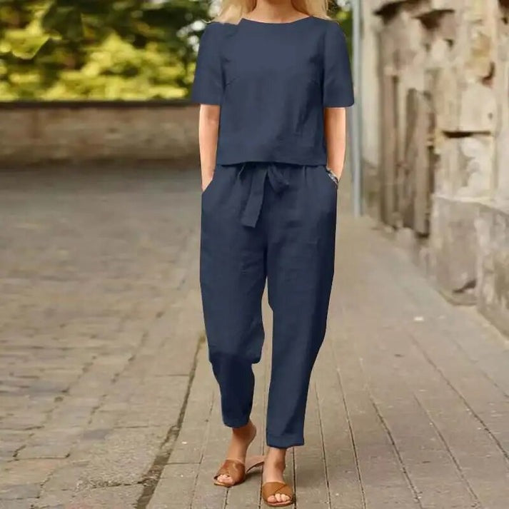 Michelle | Conjunto de Verano de Dos Piezas de Lujo