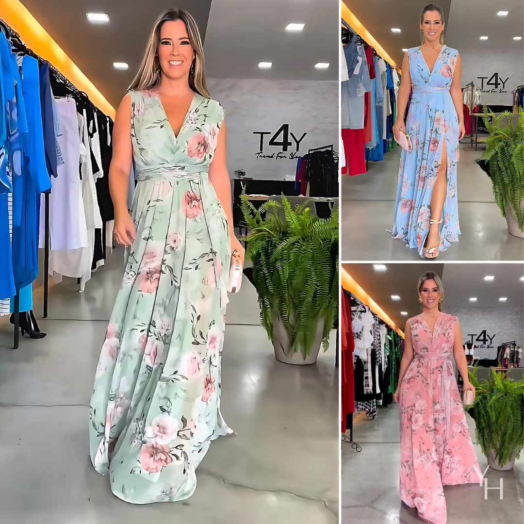 Elaria™ | Vestido Maxi de Lujo Chic (Casi Agotado)