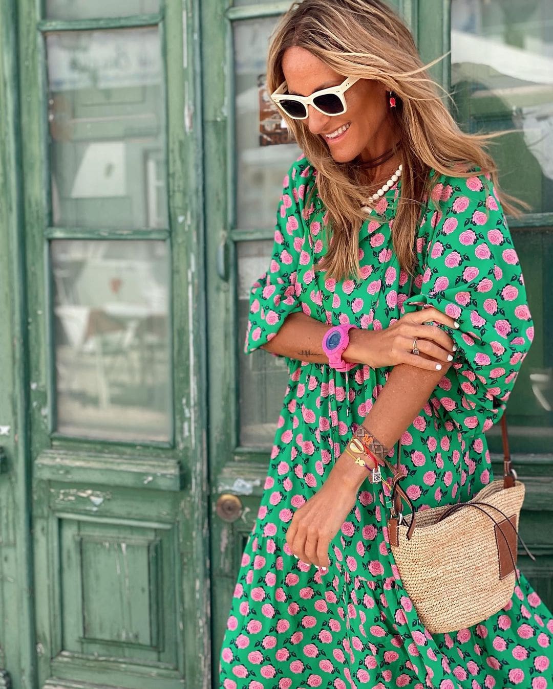 Sharon – Vestido Largo Floral