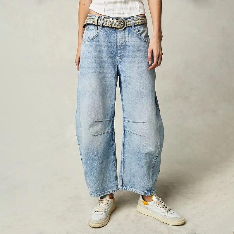 Lorim™ | Jeans de Denim de Pierna Ancha Premium