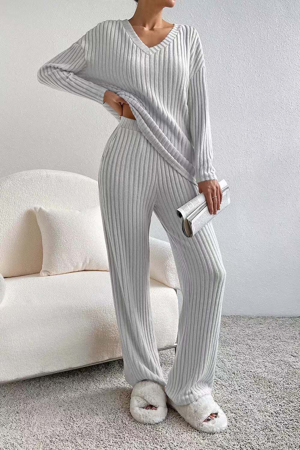 Milara™ | Conjunto de Lounge de Tejido Texturizado Luxe