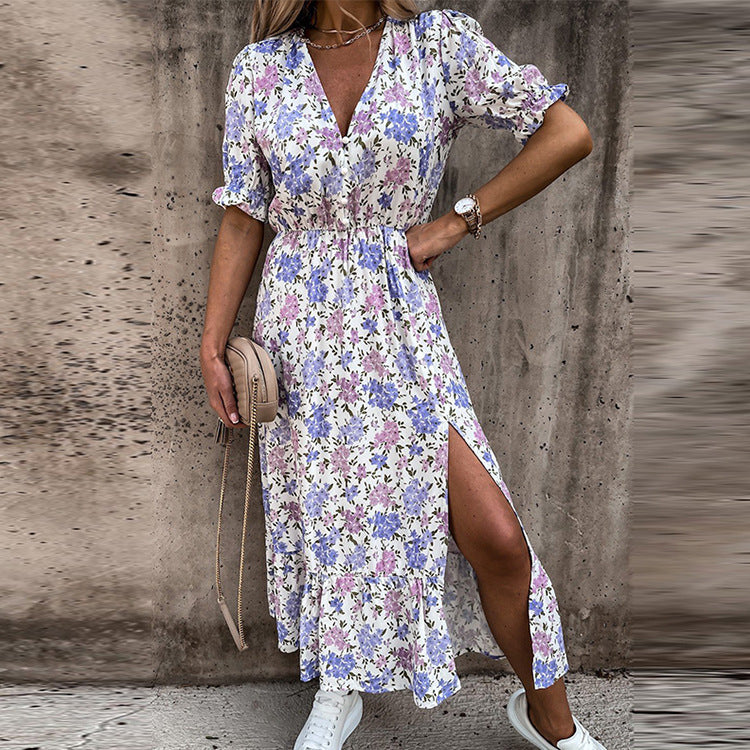 Nailisse™ | Vestido Clásico con Encanto Floral ( Casi Agotado )