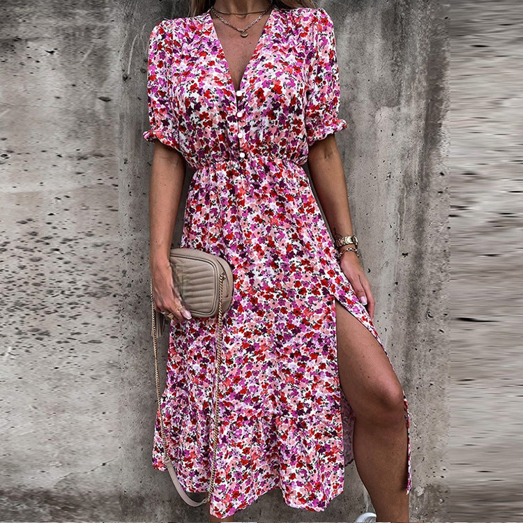 Nailisse™ | Vestido Clásico con Encanto Floral ( Casi Agotado )