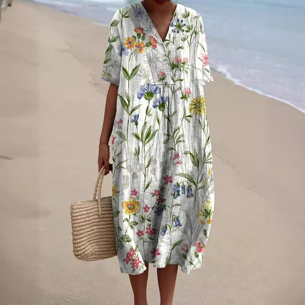 Margaret™ - Vestido Floral Veraniego