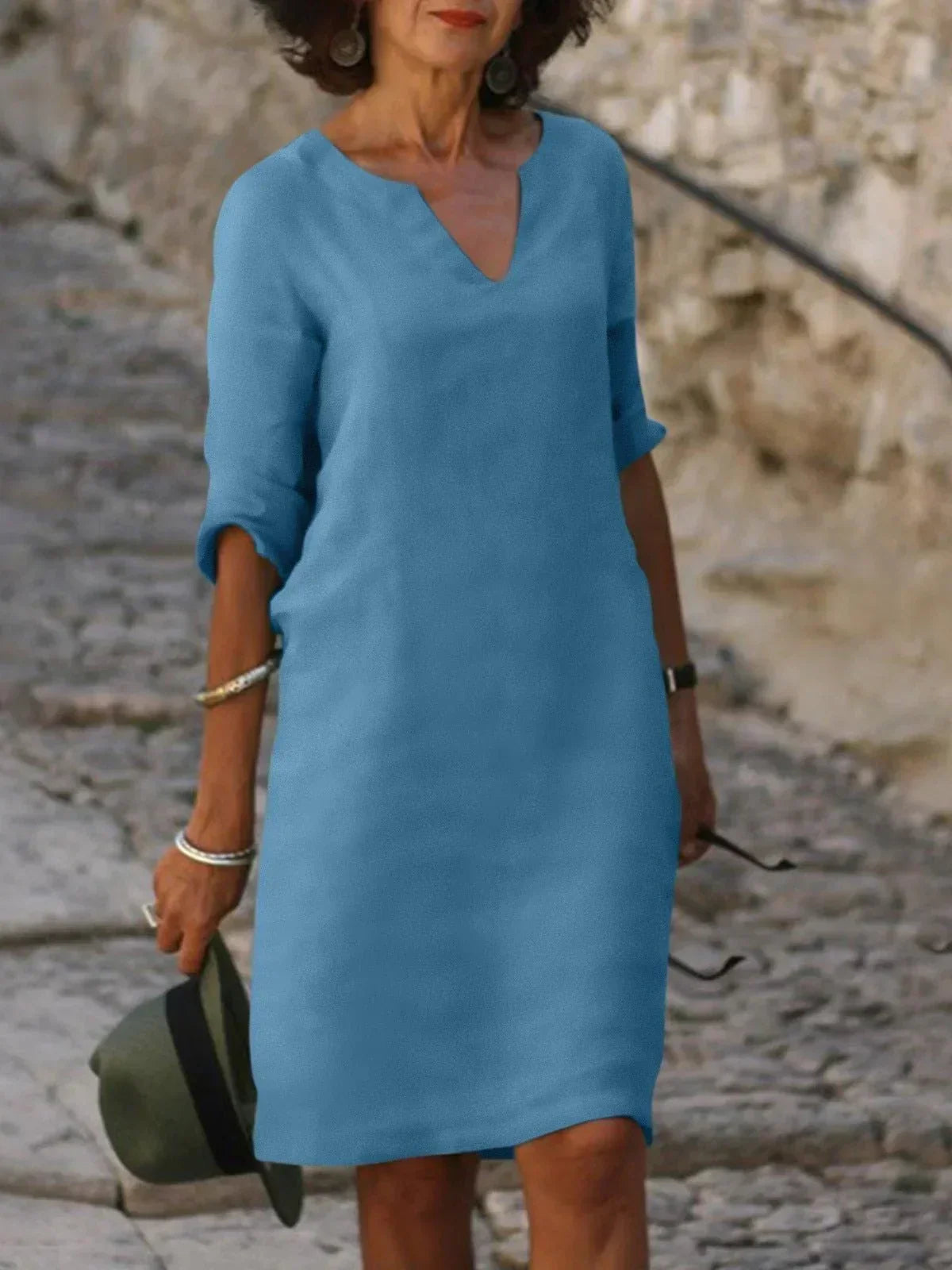 Josette™ | Elegante vestido con escote en V