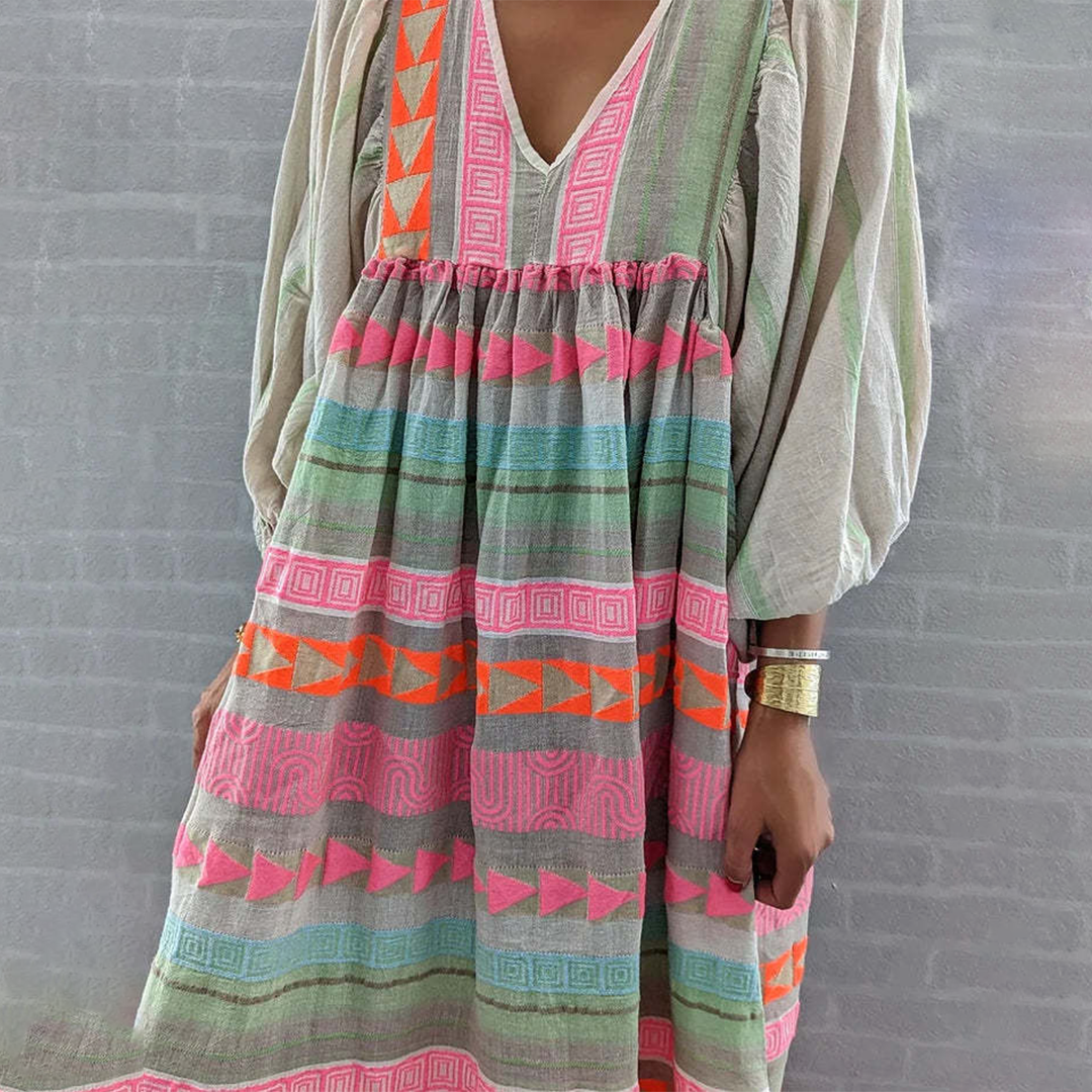 Theresia™ | Vestido Maxi Boho Chic (Casi Agotado)