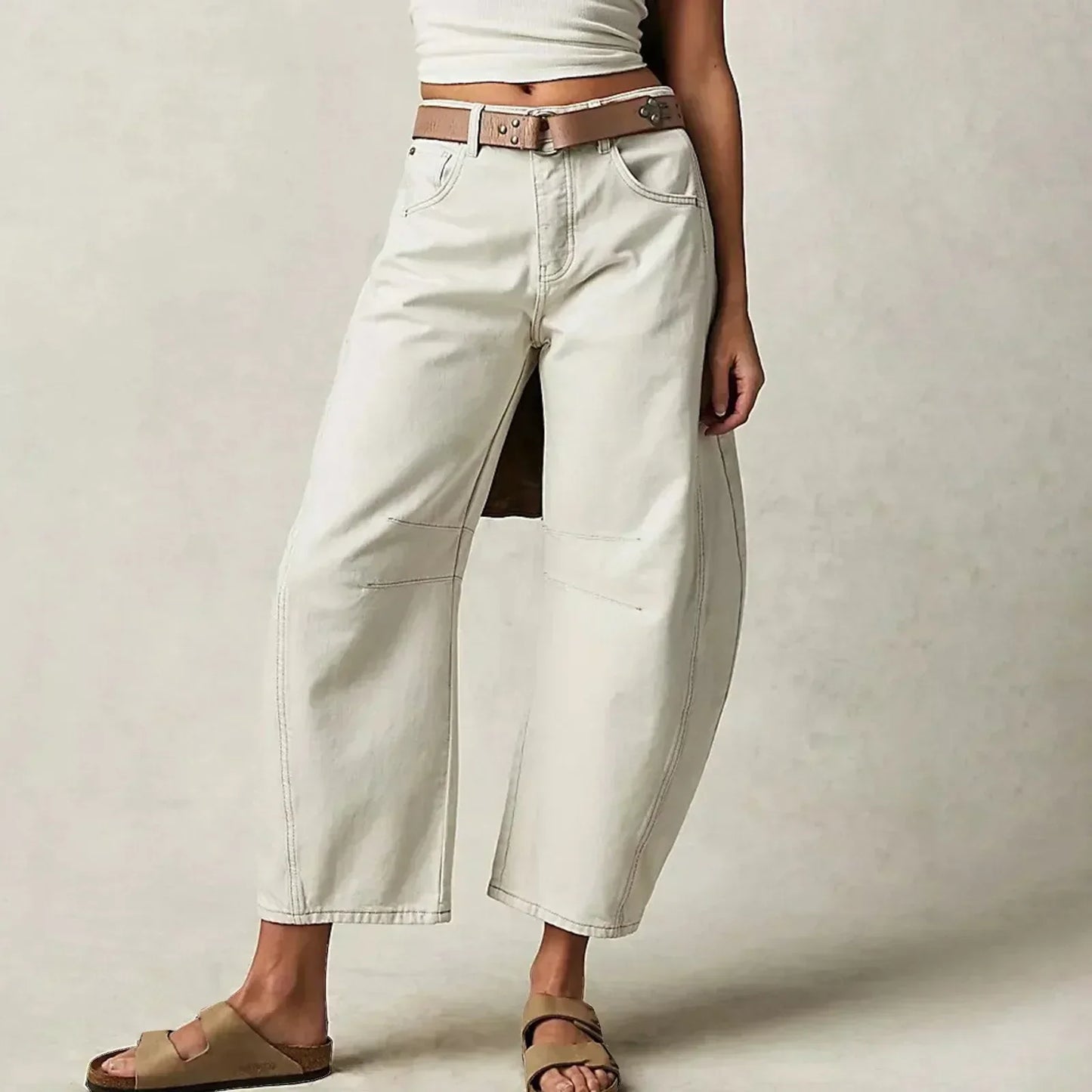Lorim™ | Jeans de Denim de Pierna Ancha Premium