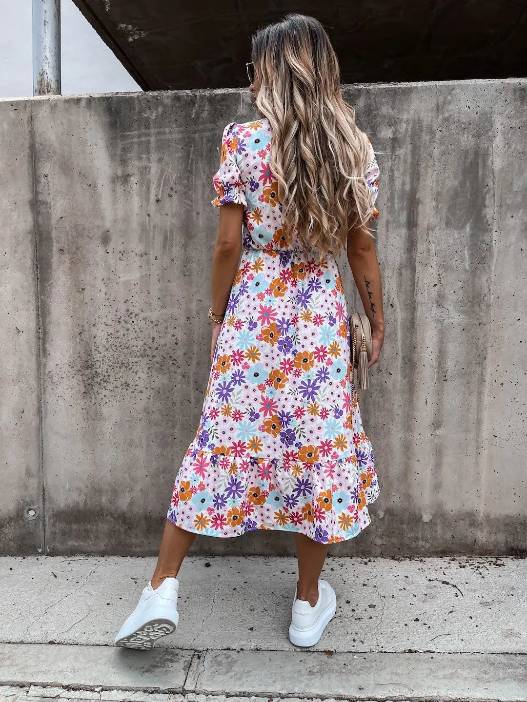 Nailisse™ | Vestido Clásico con Encanto Floral ( Casi Agotado )