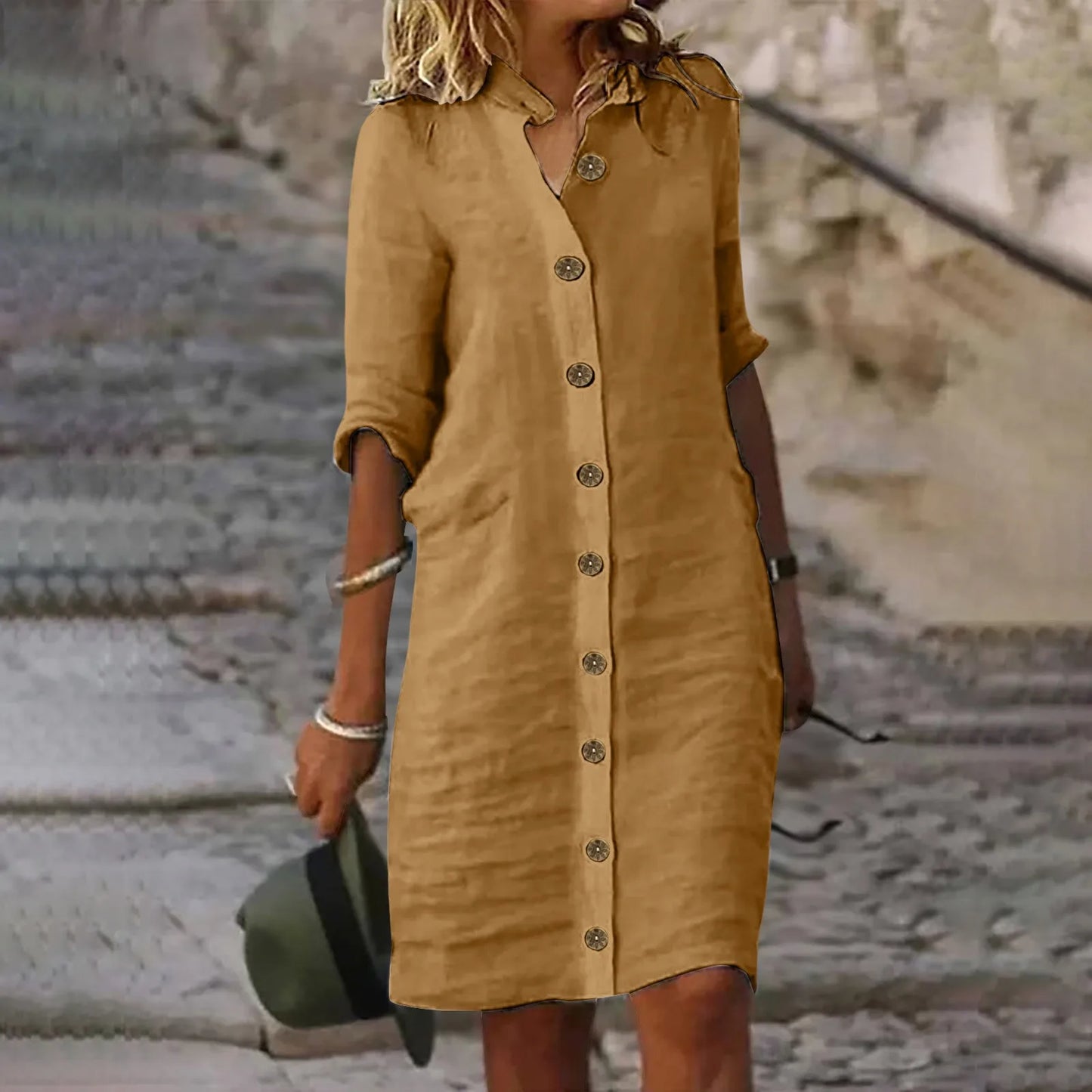 Bryn | Vestido Corto Elegante con Cobertura de Barriga