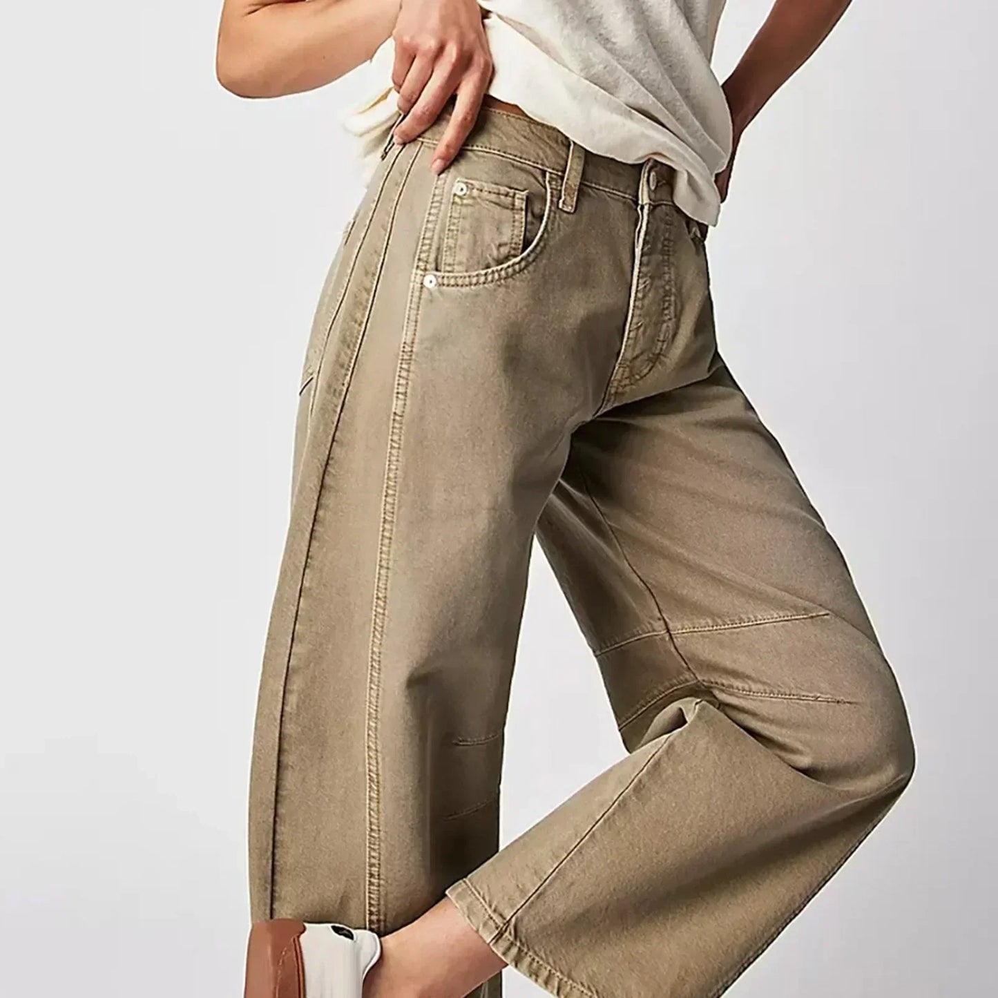 Lorim™ | Jeans de Denim de Pierna Ancha Premium
