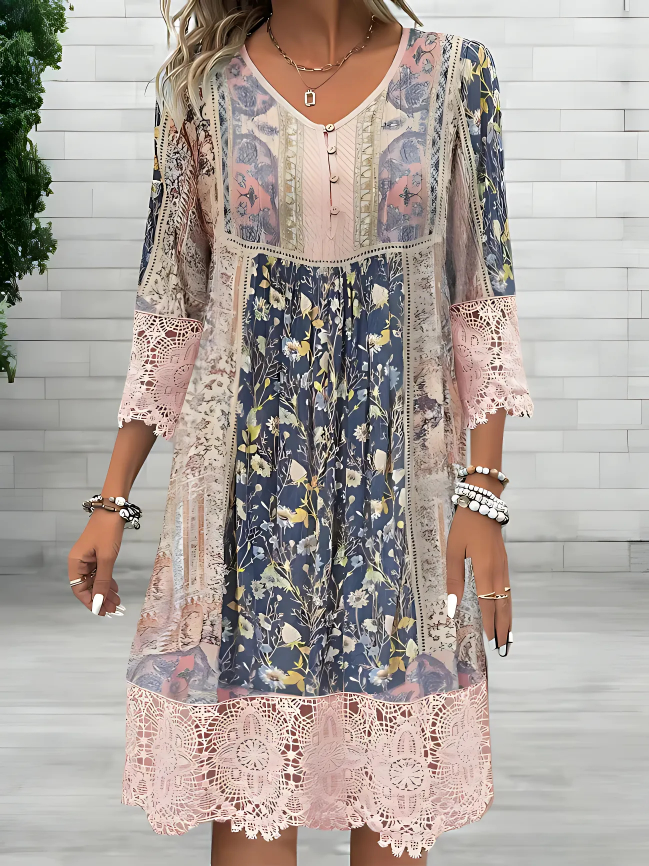 Lunaris™ | Vestido Flowy Bohemio de Lujo (Casi agotado)