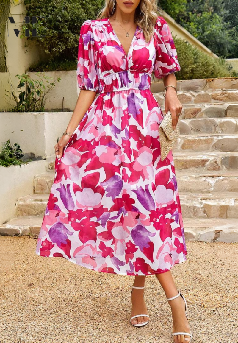 Shanielle™ | Vestido Midi Atemporal Luxe ( Casi agotado )