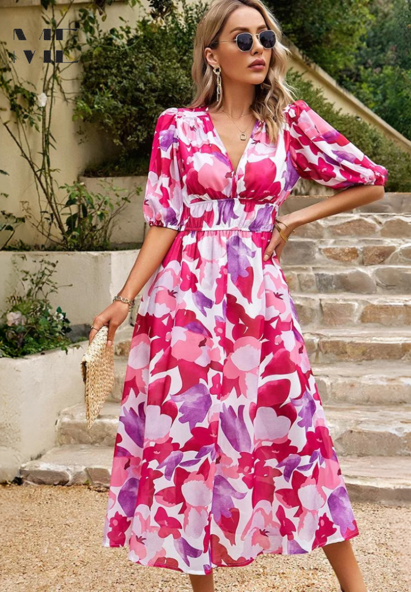 Shanielle™ | Vestido Midi Atemporal Luxe ( Casi agotado )