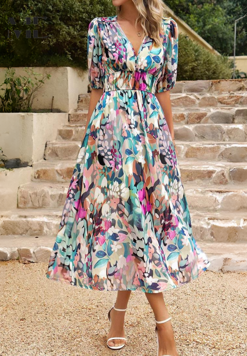 Shanielle™ | Vestido Midi Atemporal Luxe ( Casi agotado )