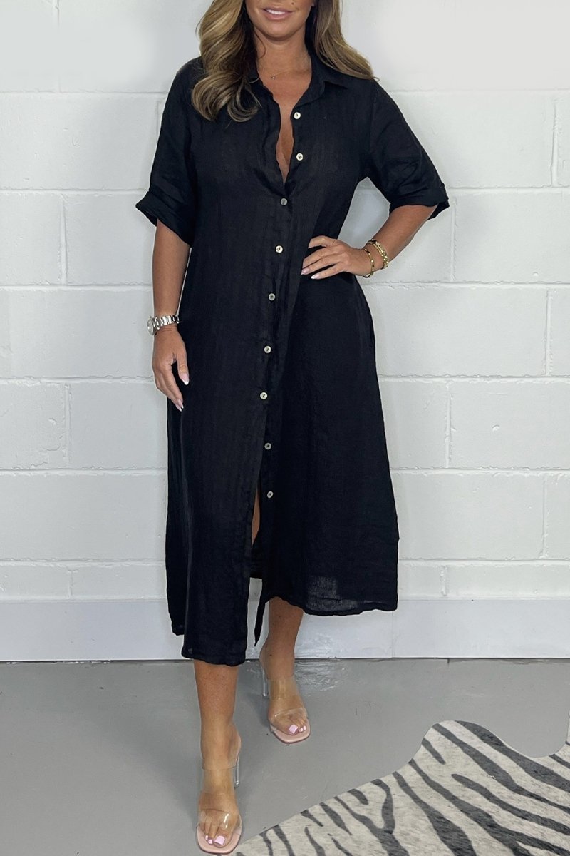 Sorielle™ | Vestido Camisa Luxe (Casi Agotado)