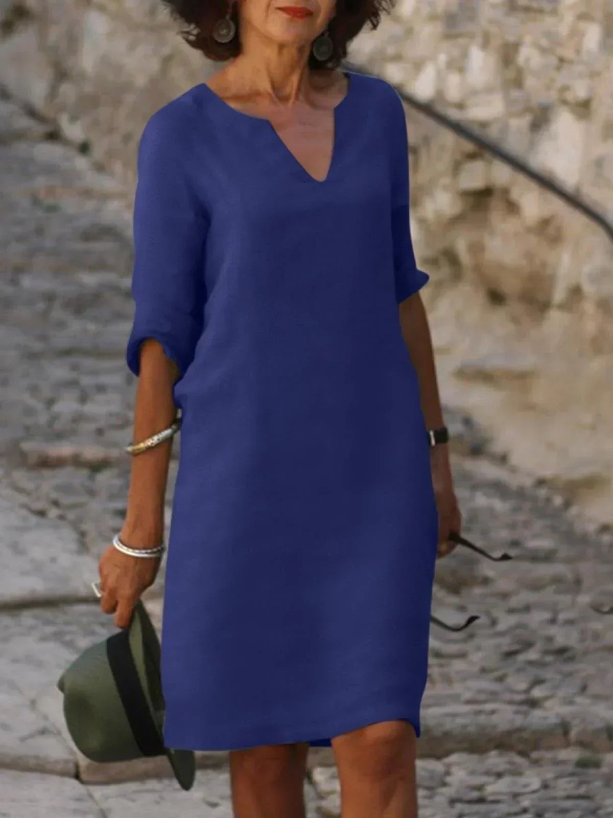 Josette™ | Elegante vestido con escote en V
