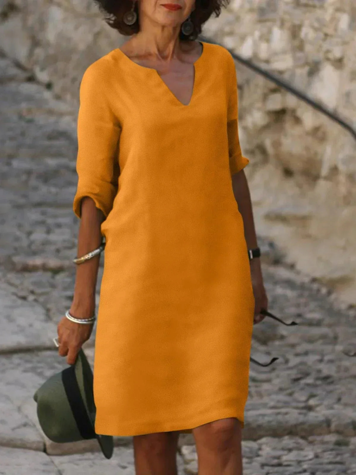Josette™ | Elegante vestido con escote en V