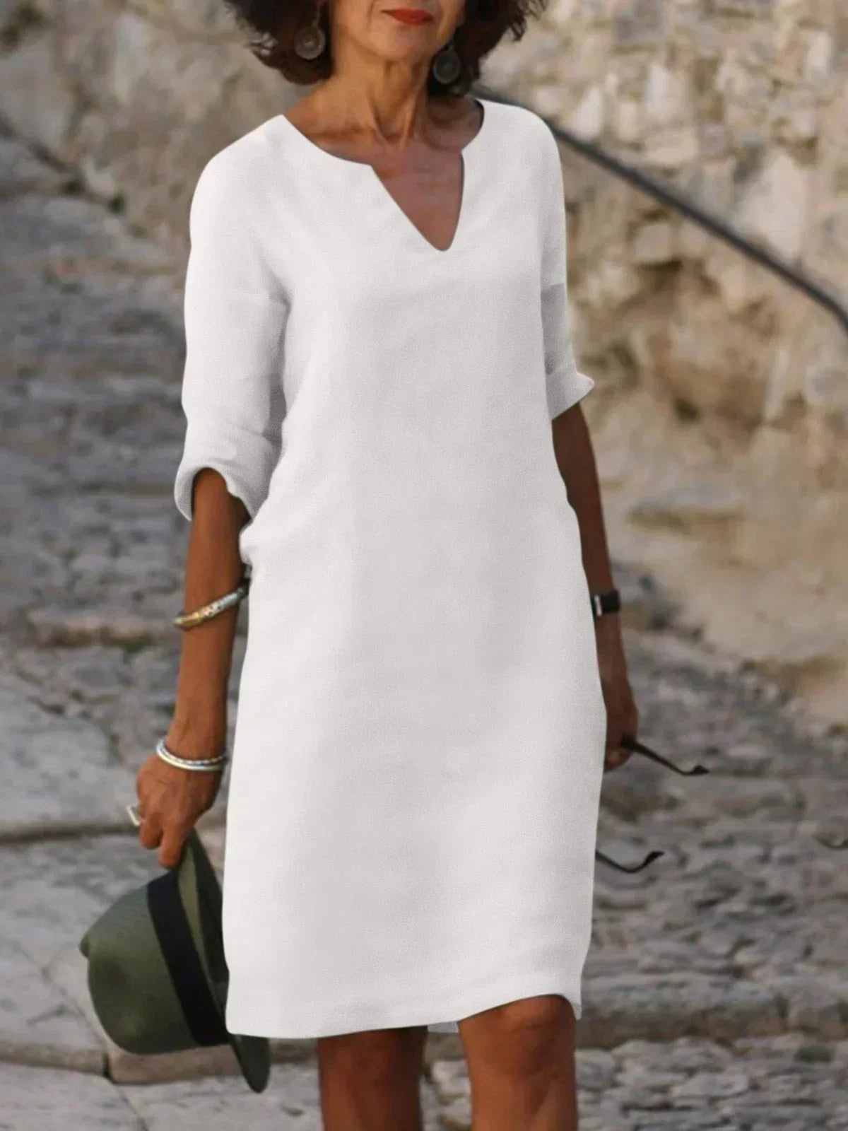 Josette™ | Elegante vestido con escote en V
