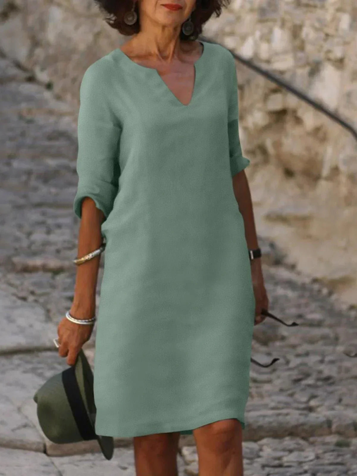 Josette™ | Elegante vestido con escote en V