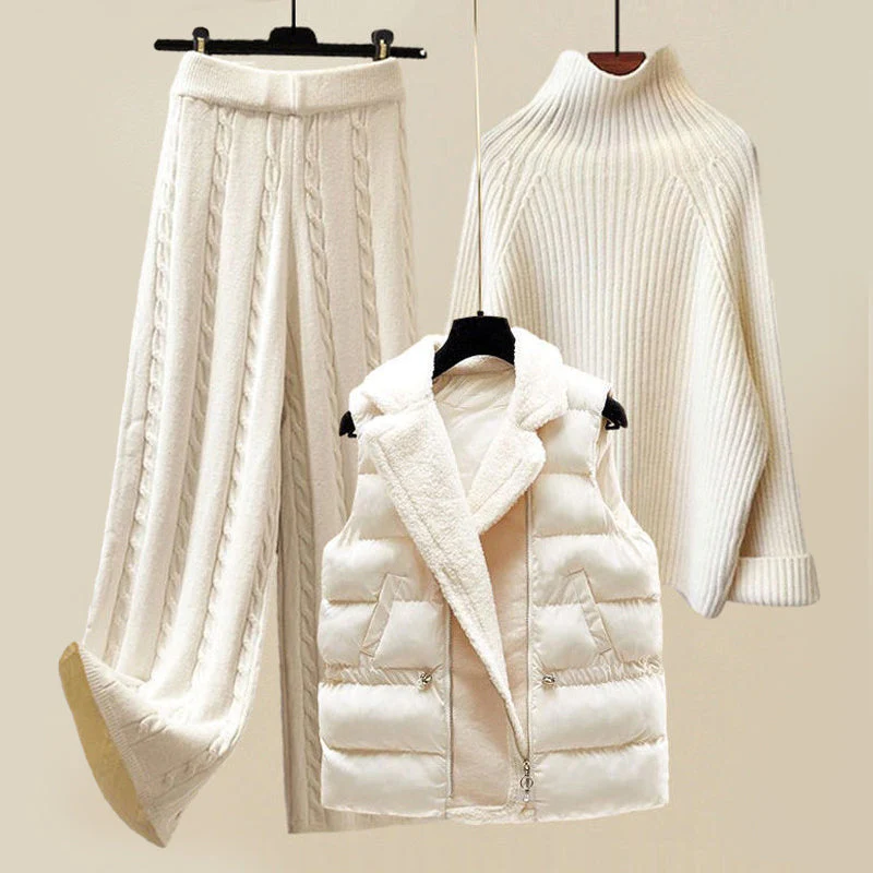 Elviana™ | Conjunto de Invierno Luxe Cozy de Tres Piezas