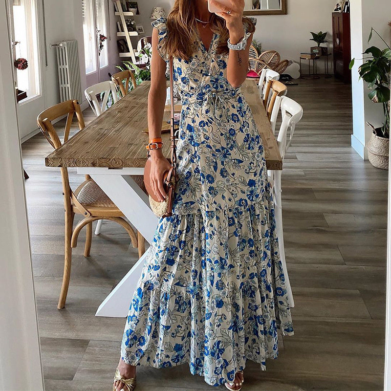Dahlys™ | Vestido Maxi Luxe Blossom