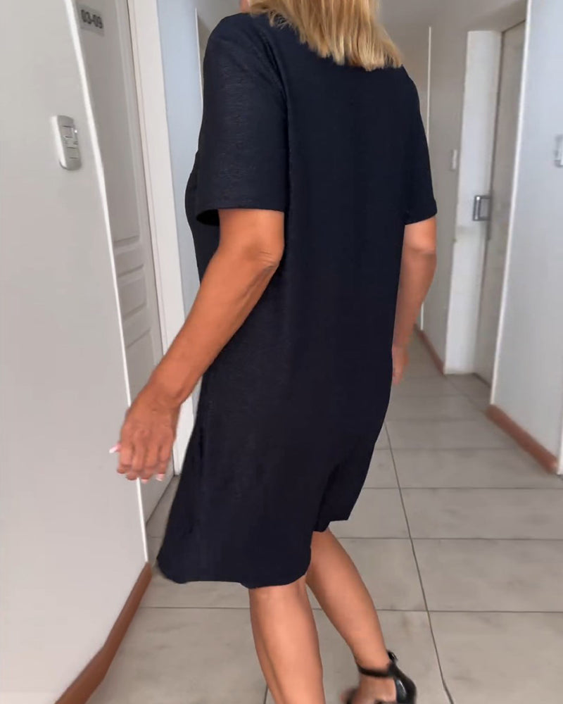 Melia™ | Vestido Chic con Escote en V (Casi Agotado)