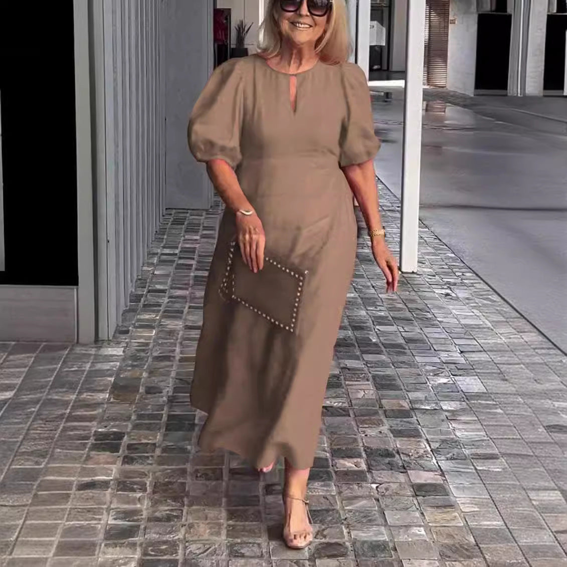 Carlisse™ | Vestido Chic de Manga Abullonada ( Casi Agotado )