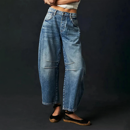 Lorim™ | Jeans de Denim de Pierna Ancha Premium