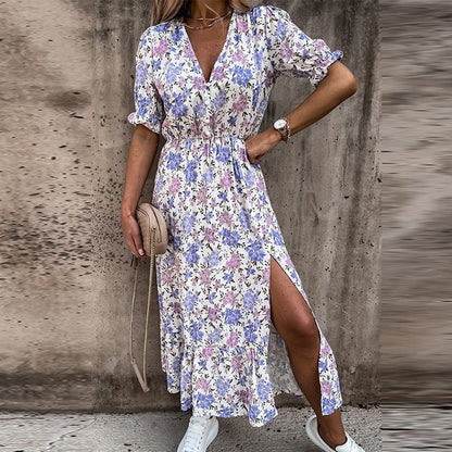 Nailisse™ | Vestido Clásico con Encanto Floral ( Casi Agotado )