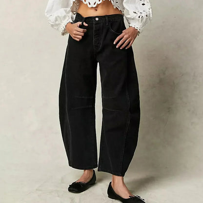 Lorim™ | Jeans de Denim de Pierna Ancha Premium