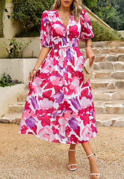 Shanielle™ | Vestido Midi Atemporal Luxe ( Casi agotado )