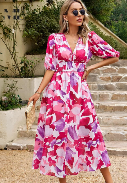 Shanielle™ | Vestido Midi Atemporal Luxe ( Casi agotado )